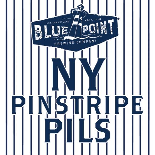 Pinstripe Pils - Blue Point Brewing - Baseball Life